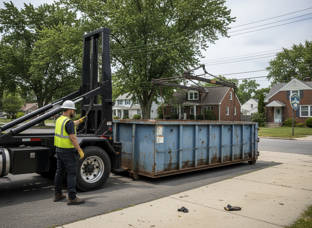 Construction Dumpster Rental in Meriden