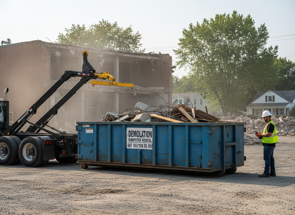 Demolition Dumpster Rental in Meriden